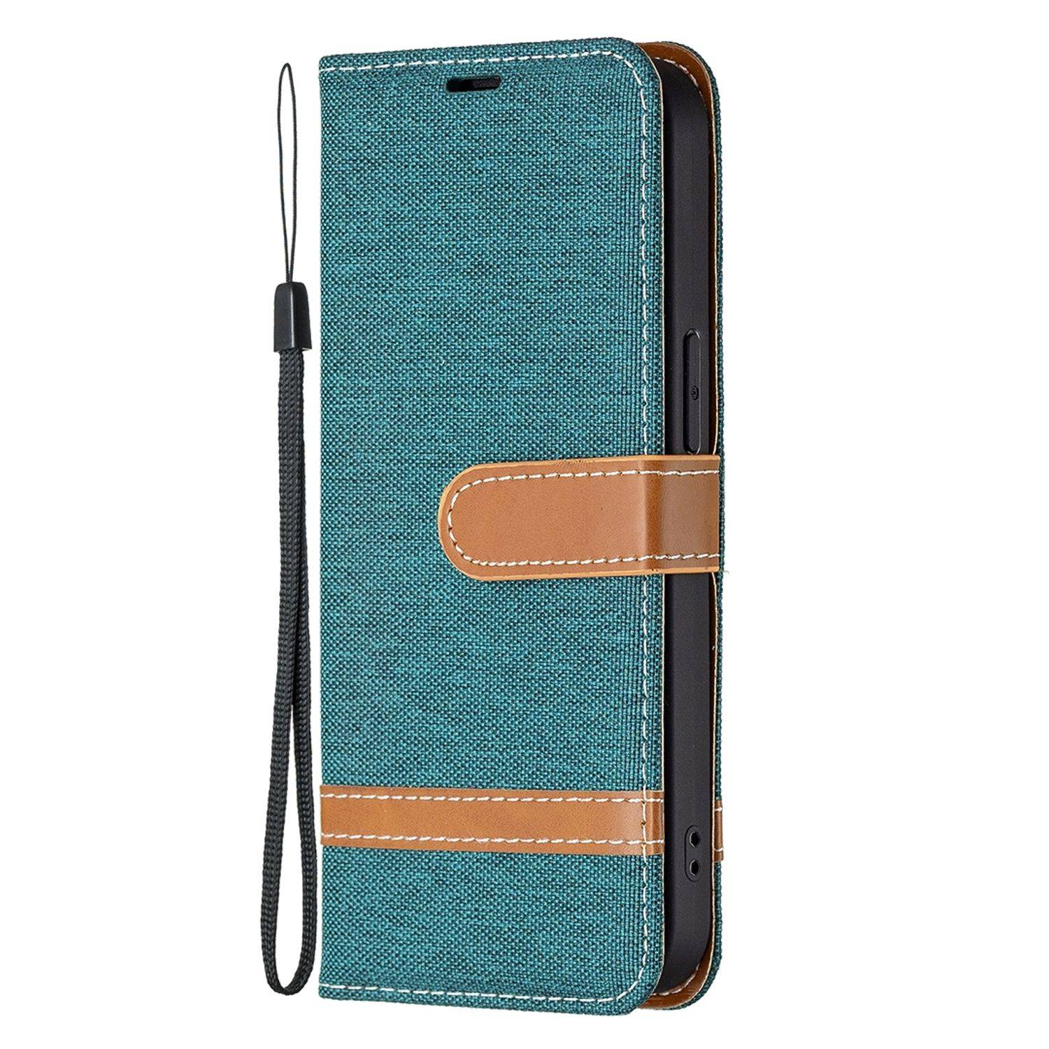 Apple iPhone 13 Pro Max Handyhülle Bookcover Grün