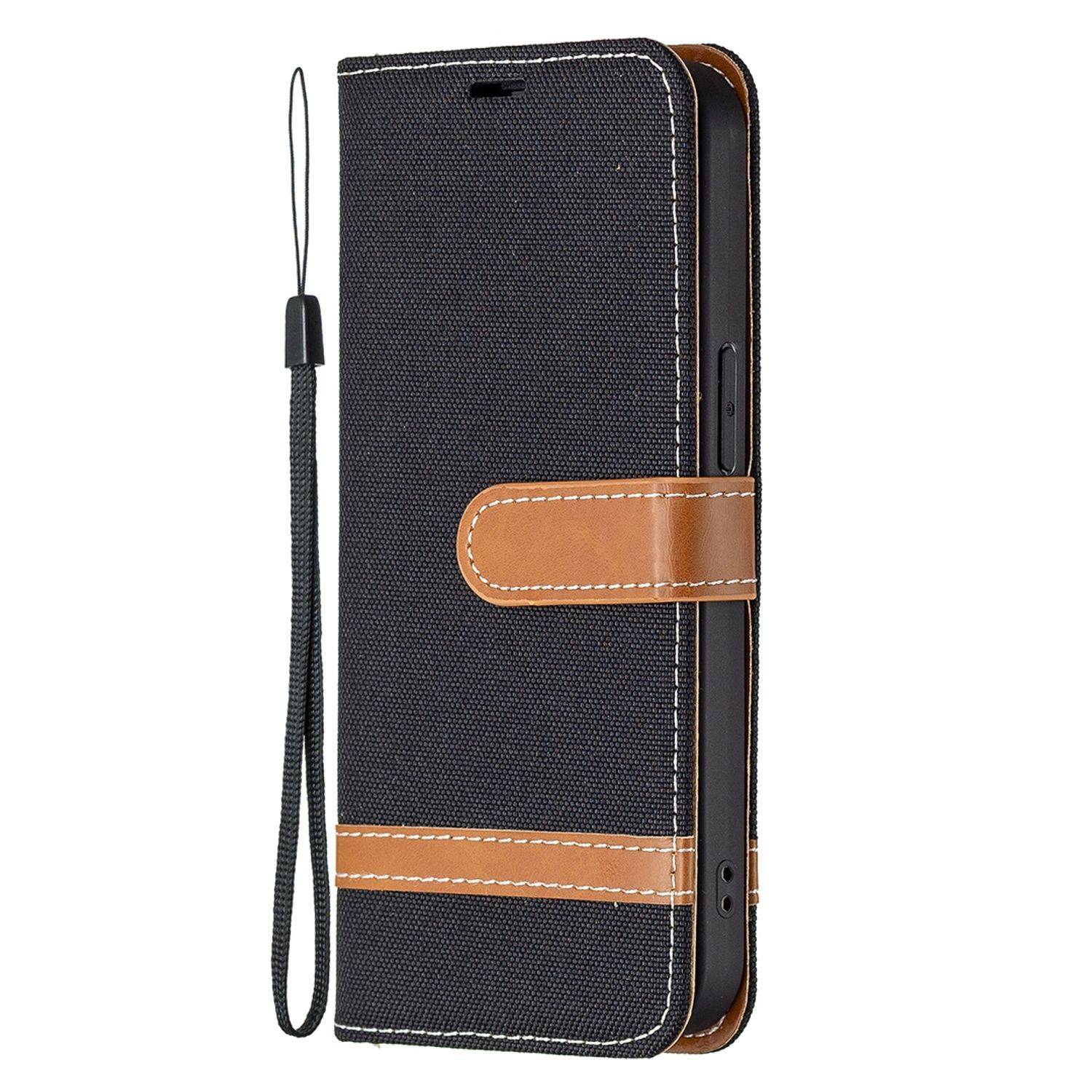Apple iPhone 13 Pro Max Handyhülle Bookcover Schwarz