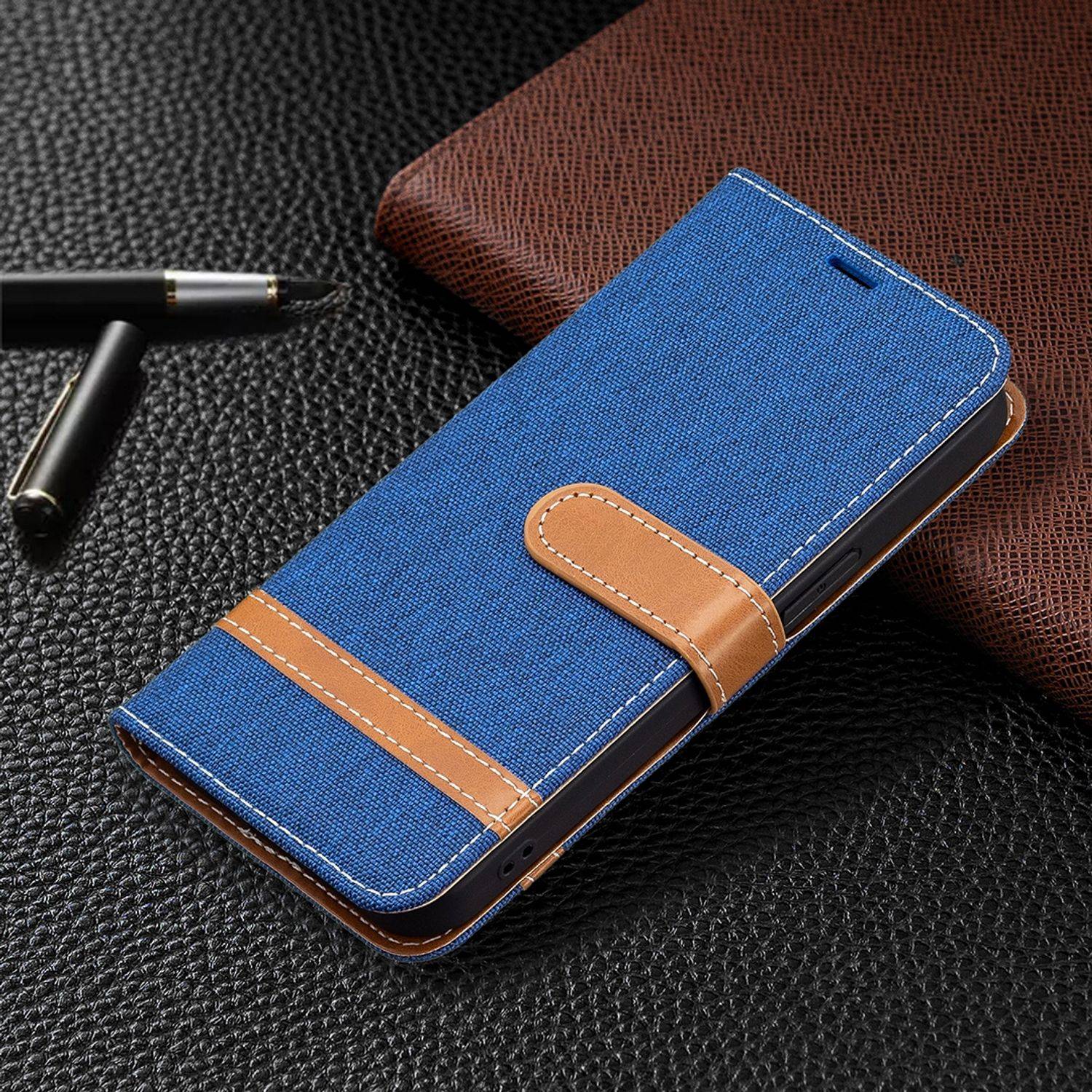 Apple iPhone 13 mini Handyhülle Bookcover Blau