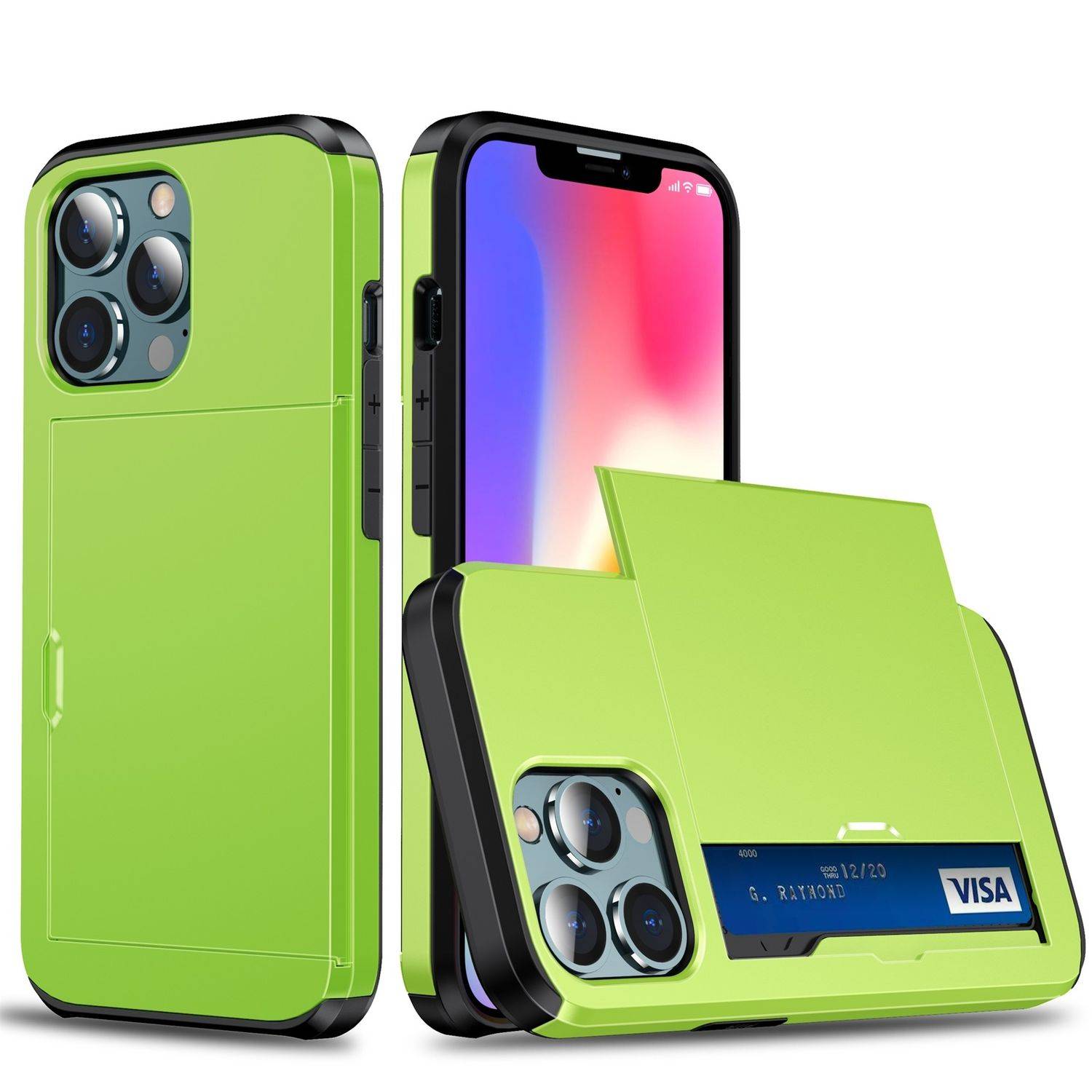 Apple iPhone 13 Pro Handyhülle Backcover Grün