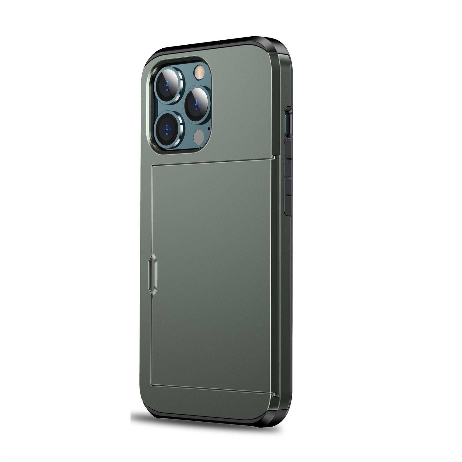 Hülle kompatibel mit Apple iPhone 13 Kunststoff Soft Handyhülle - Handy Case Grün