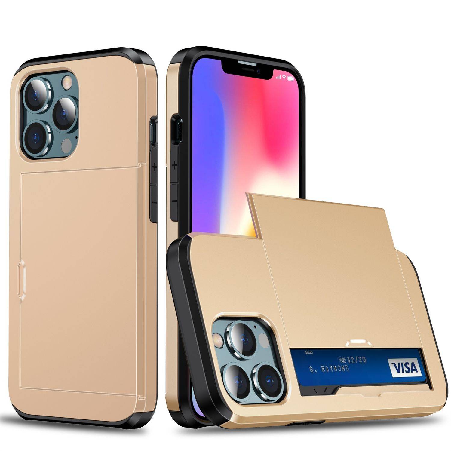Apple iPhone 13 mini Handyhülle Backcover Gold