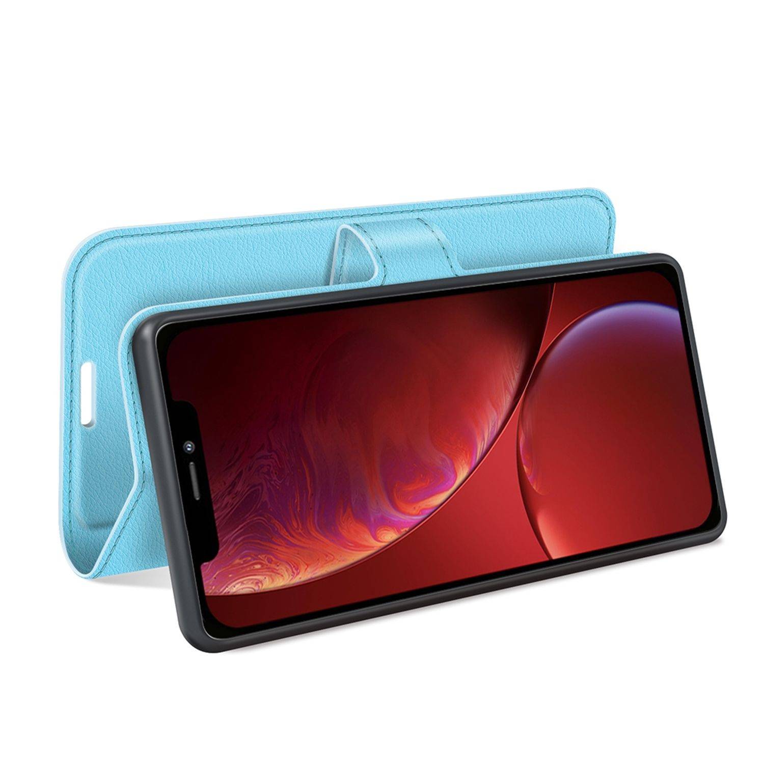 Apple iPhone 13 mini Handyhülle Bookcover Blau