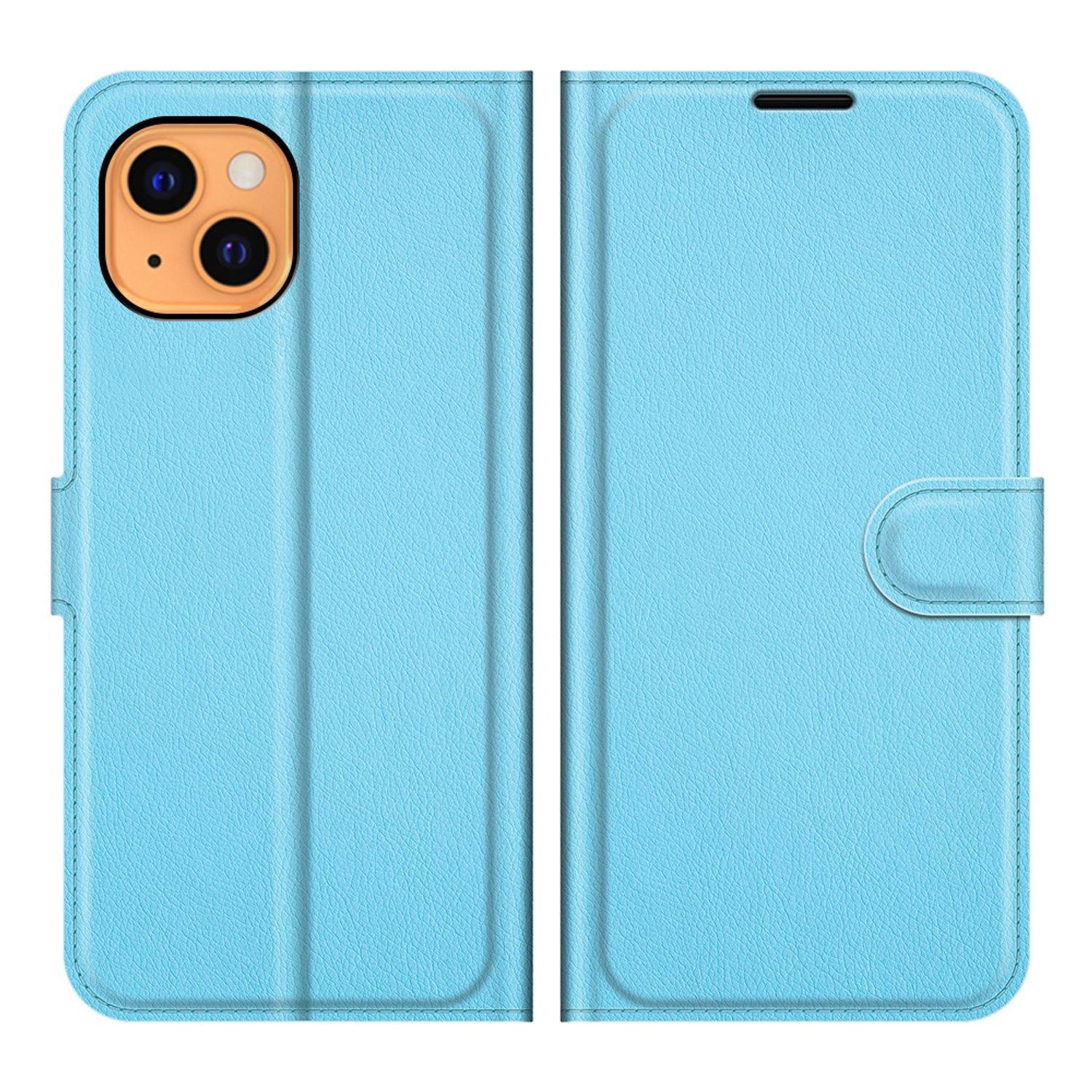 Apple iPhone 13 mini Handyhülle Bookcover Blau