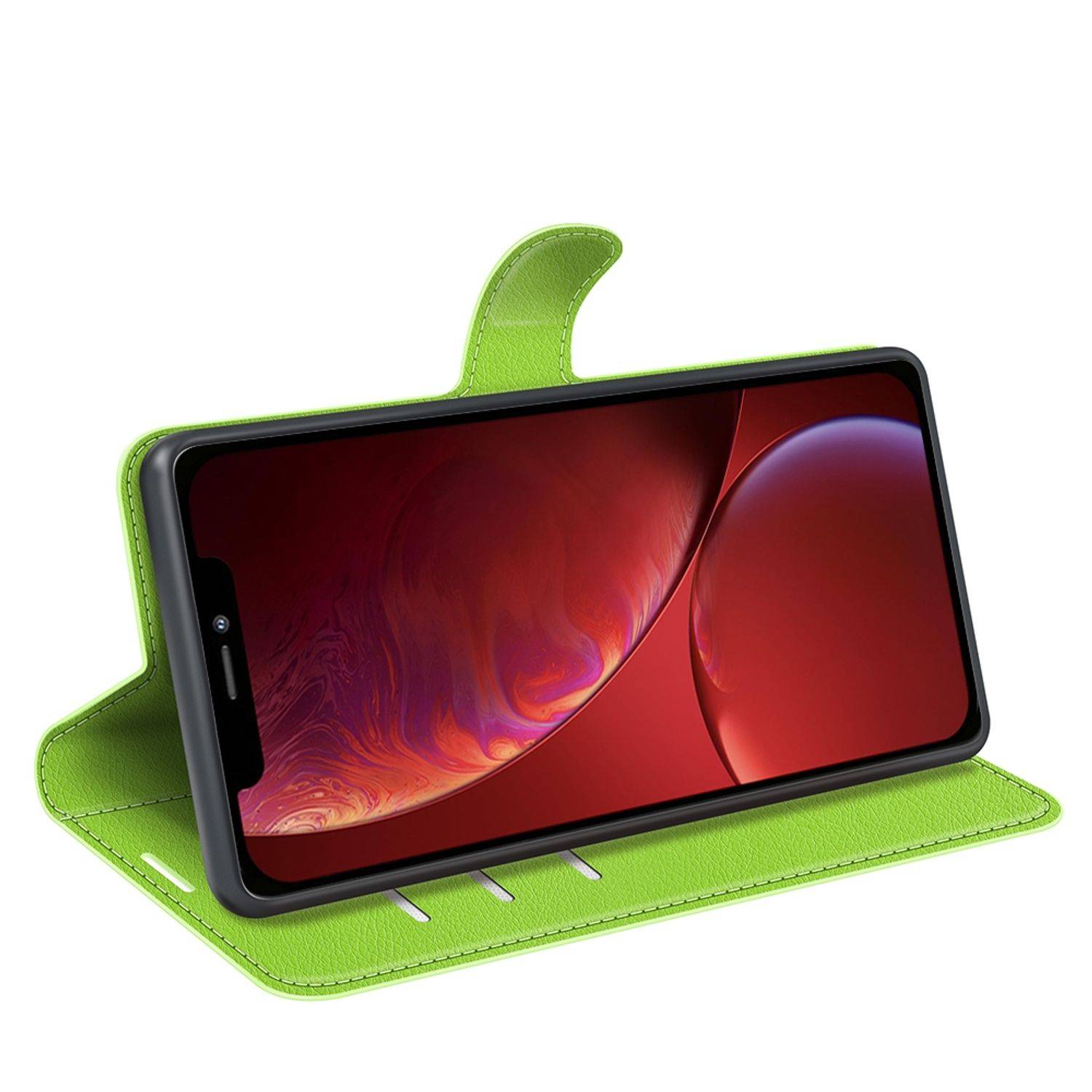 Apple iPhone 13 mini Handyhülle Bookcover Grün