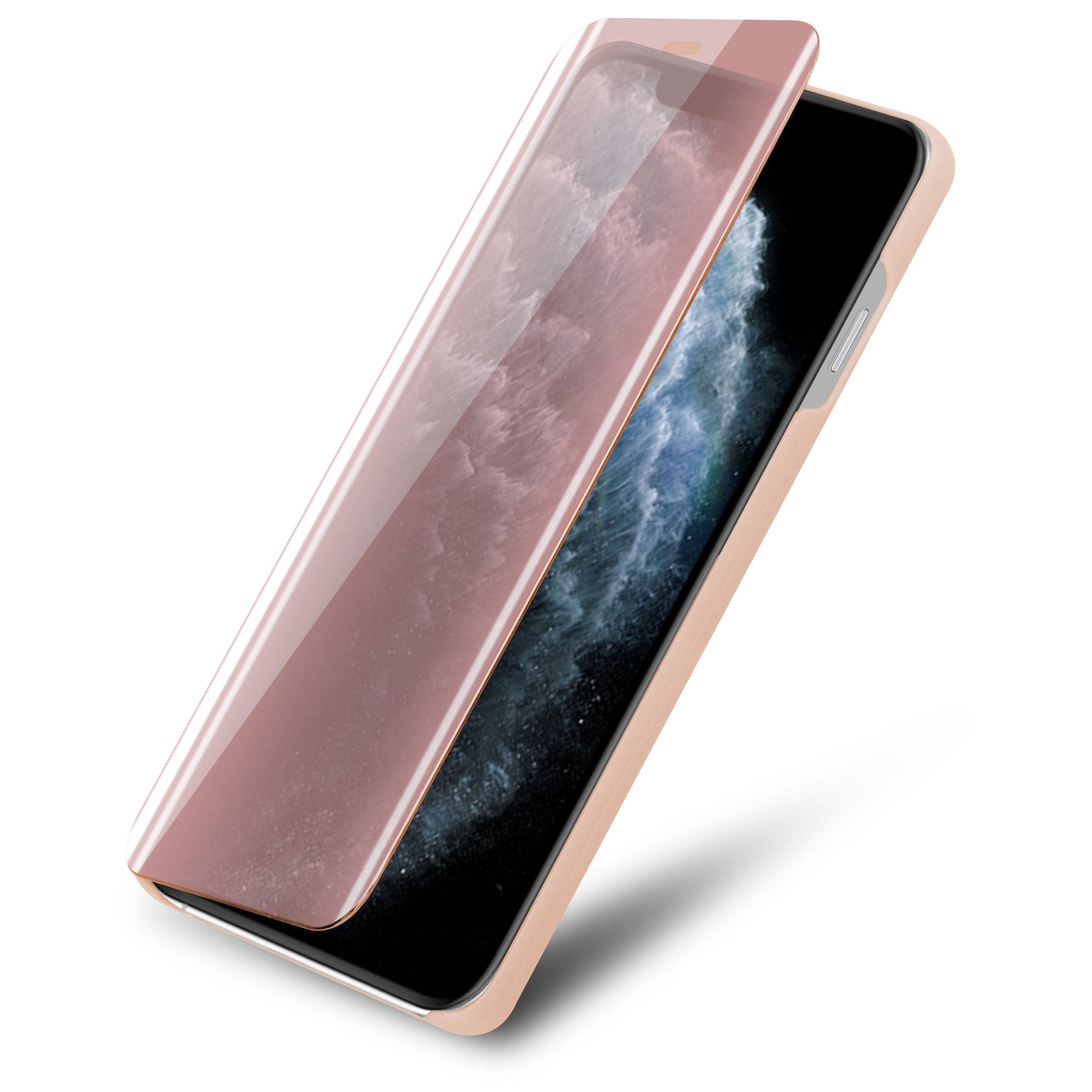Cadorabo Handyhülle für Apple iPhone 11 PRO in Pink Cover Backcover Schutzhülle Book Case Booklet