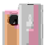 Cadorabo Handyhülle für OnePlus 7T in Pink Cover Backcover Schutzhülle Book Case Booklet