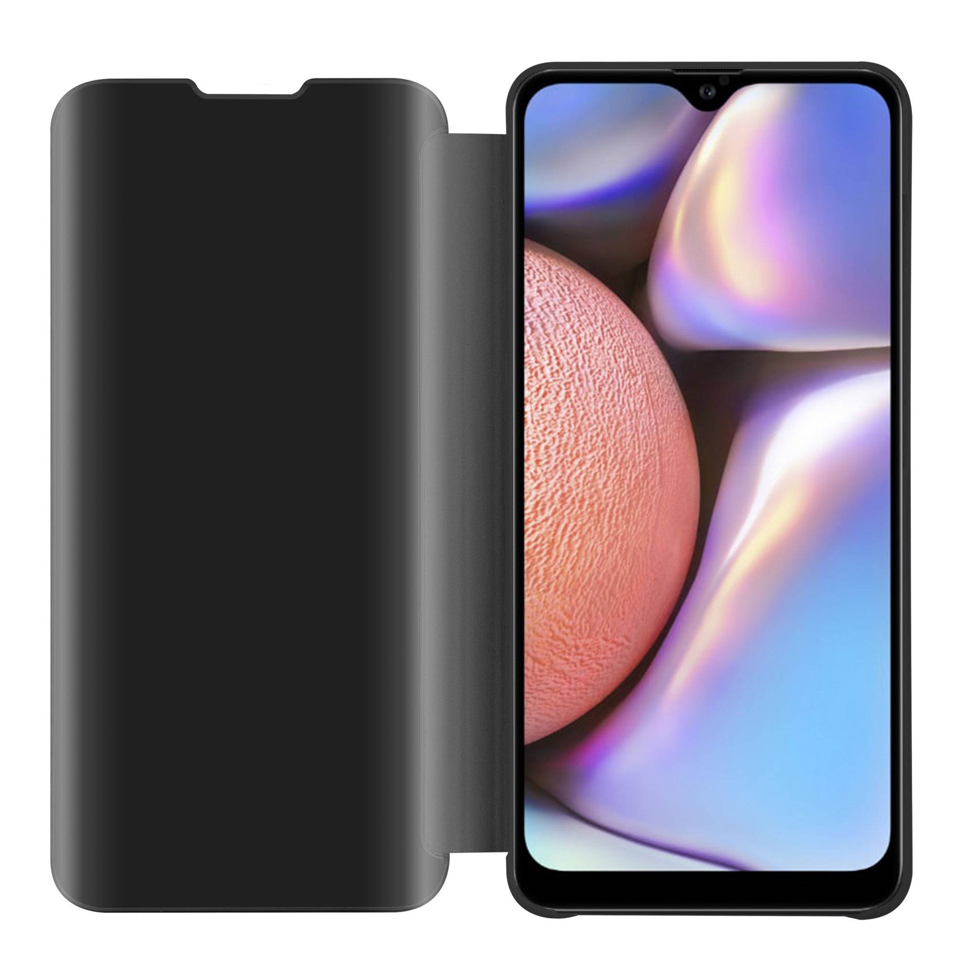 Cadorabo Handyhülle für Samsung Galaxy A10s / M01s in Schwarz Cover Backcover Schutzhülle Book Case Booklet