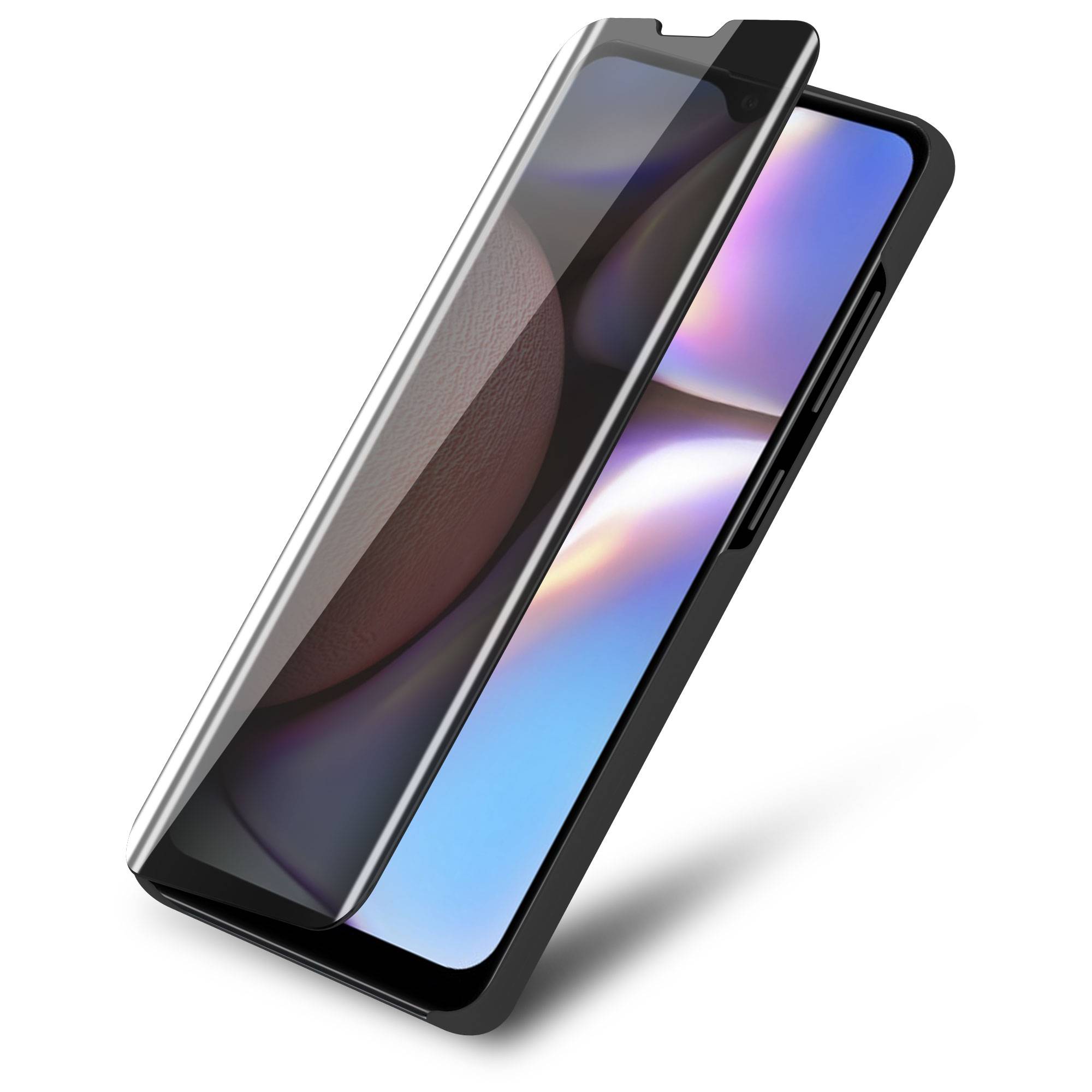 Cadorabo Handyhülle für Samsung Galaxy A10s / M01s in Schwarz Cover Backcover Schutzhülle Book Case Booklet