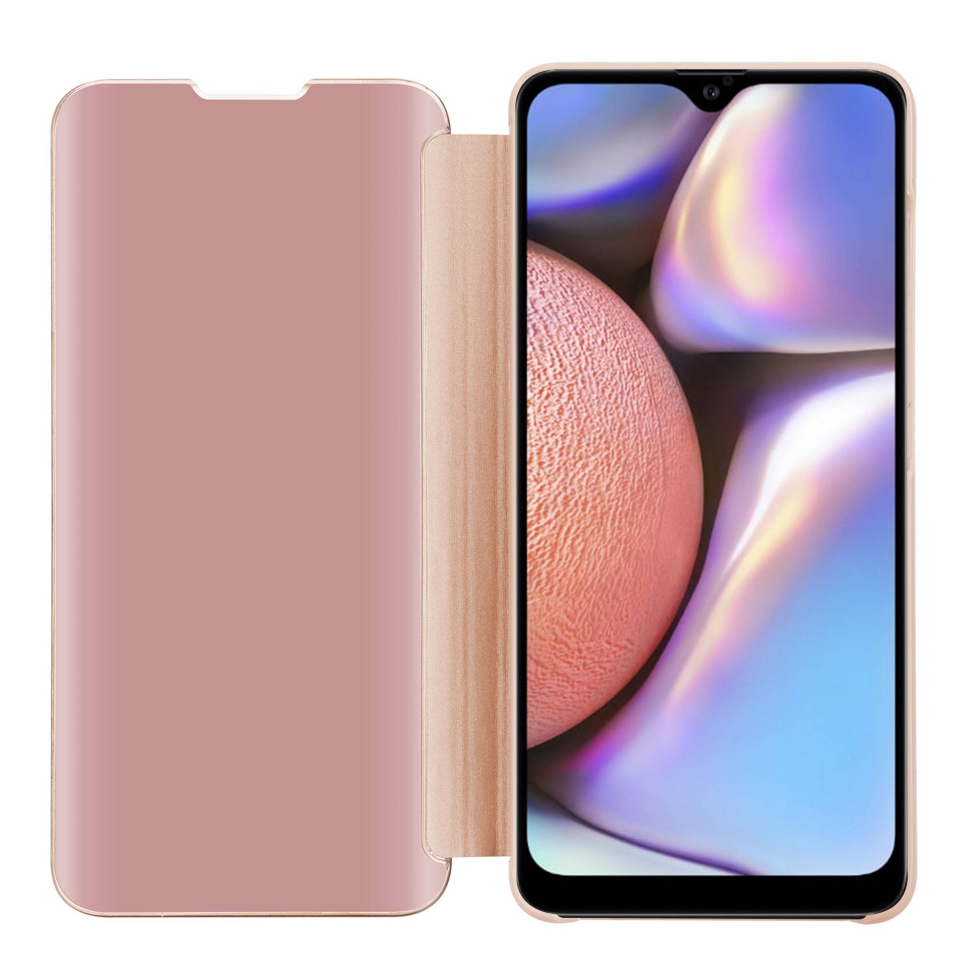 Cadorabo Handyhülle für Samsung Galaxy A10s / M01s in Pink Cover Backcover Schutzhülle Book Case Booklet