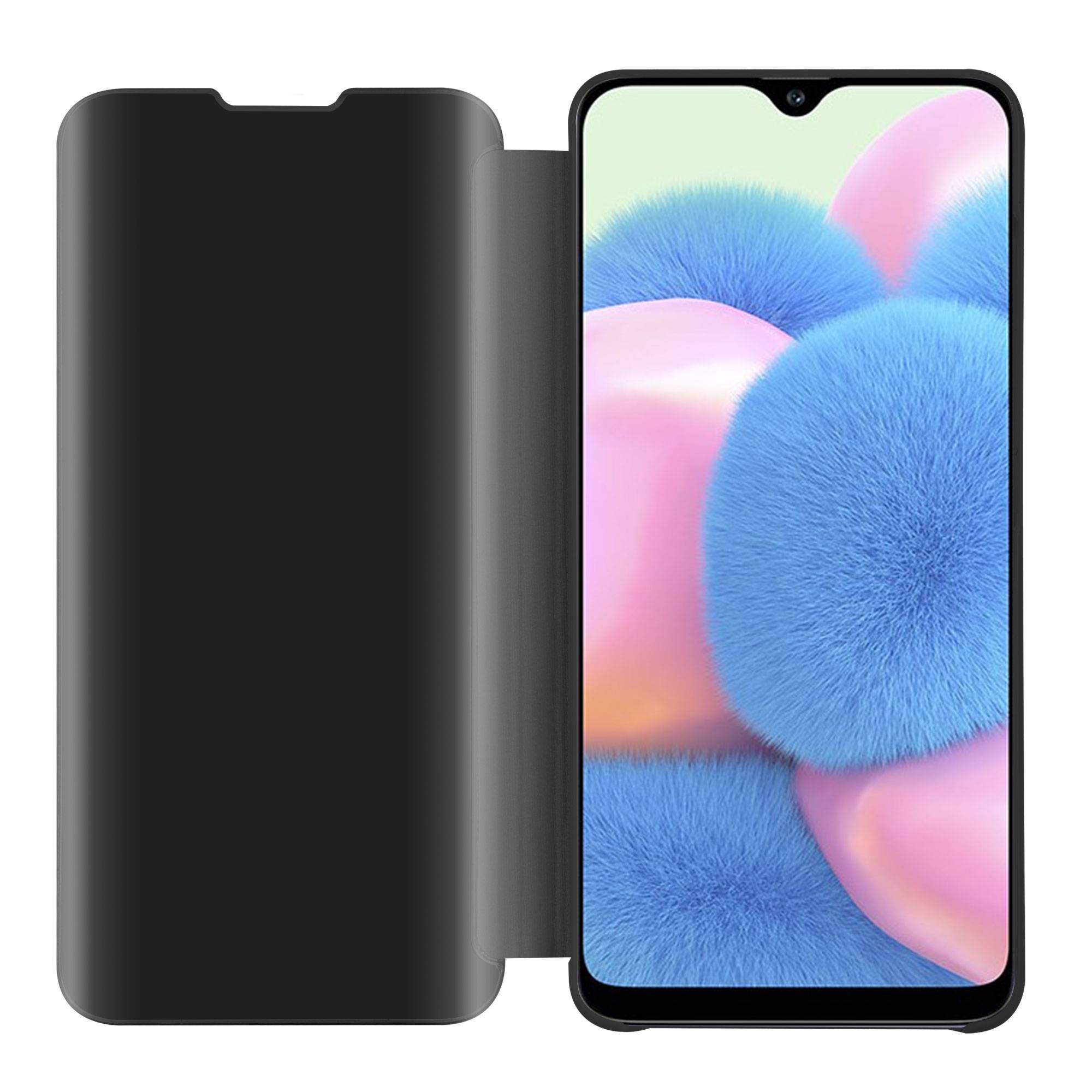 Cadorabo Handyhülle für Samsung Galaxy A50 4G / A50s / A30s in Schwarz Cover Backcover Schutzhülle Book Case Booklet