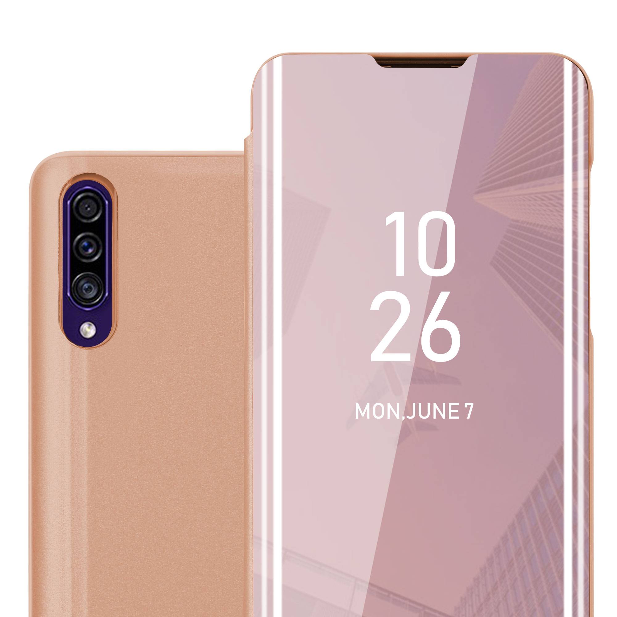 Cadorabo Handyhülle für Samsung Galaxy A50 4G / A50s / A30s in Pink Cover Backcover Schutzhülle Book Case Booklet