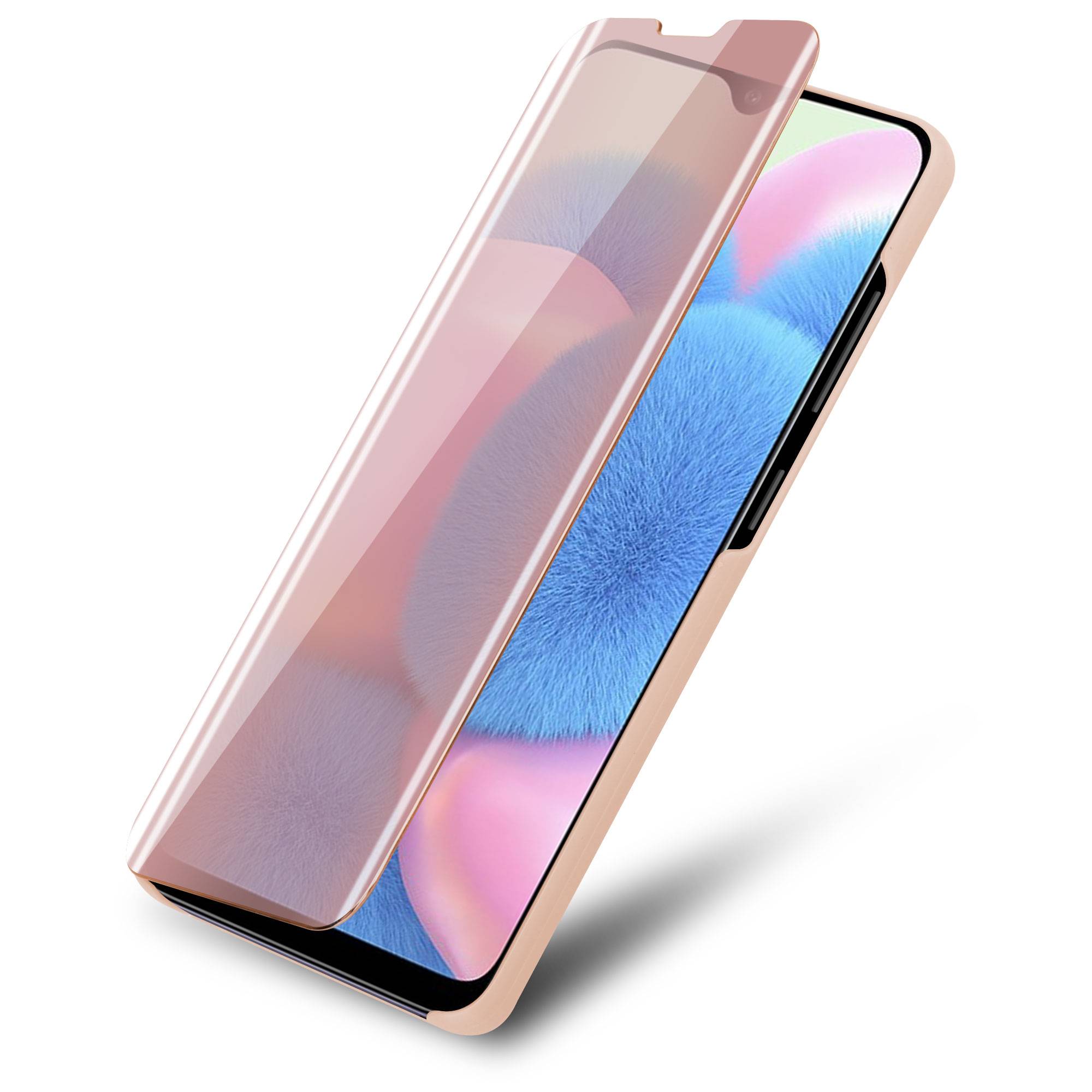 Cadorabo Handyhülle für Samsung Galaxy A50 4G / A50s / A30s in Pink Cover Backcover Schutzhülle Book Case Booklet