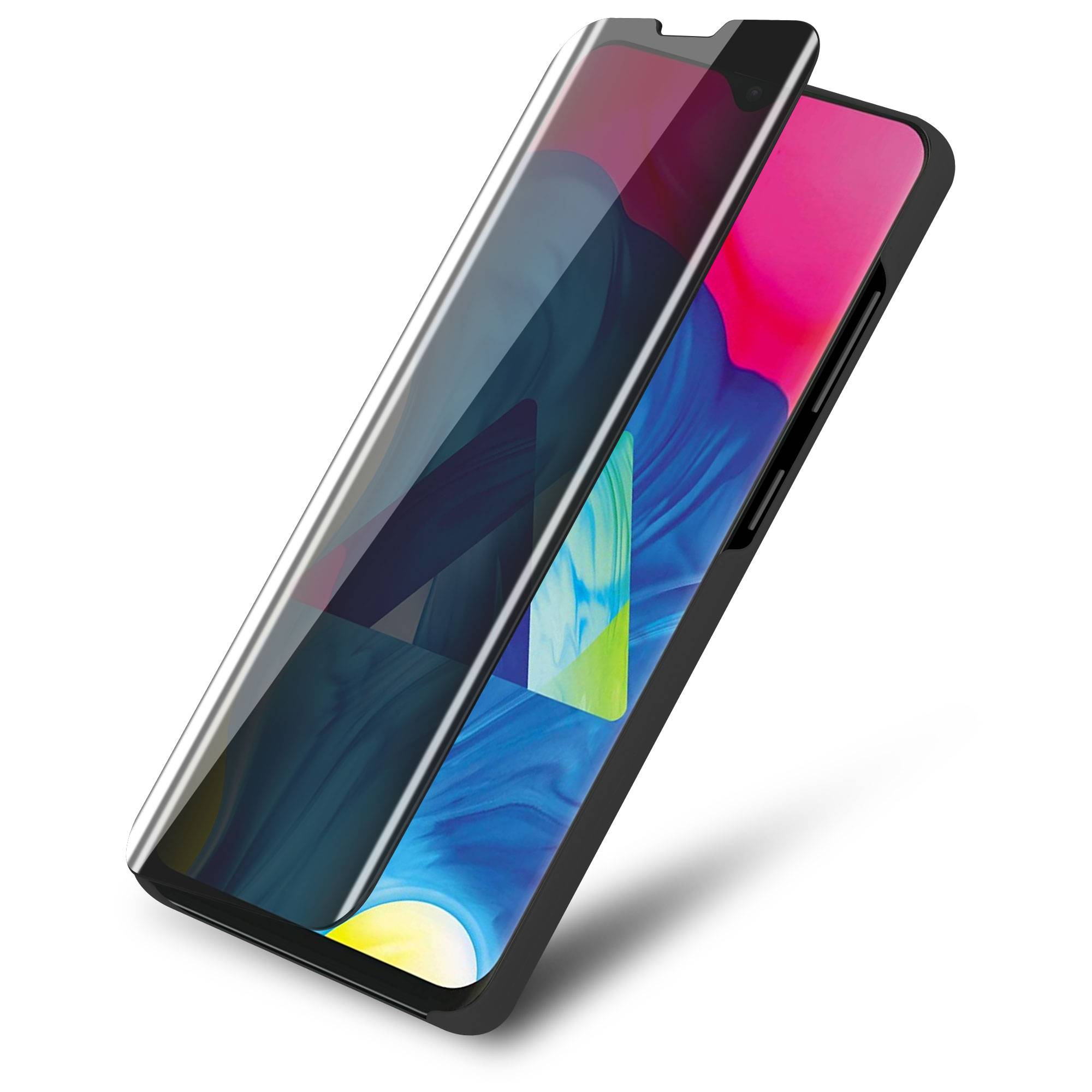 Cadorabo Handyhülle für Samsung Galaxy A10 / M10 in Schwarz Cover Backcover Schutzhülle Book Case Booklet