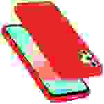 Cadorabo Schutzhülle für Samsung Galaxy A32 5G Hülle in Rot Handyhülle Case Cover TPU Etui