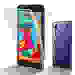 Cadorabo Schutzhülle für Samsung Galaxy A02 CORE Hülle in natur 360° Etui Full Body Handyhülle Cover Case