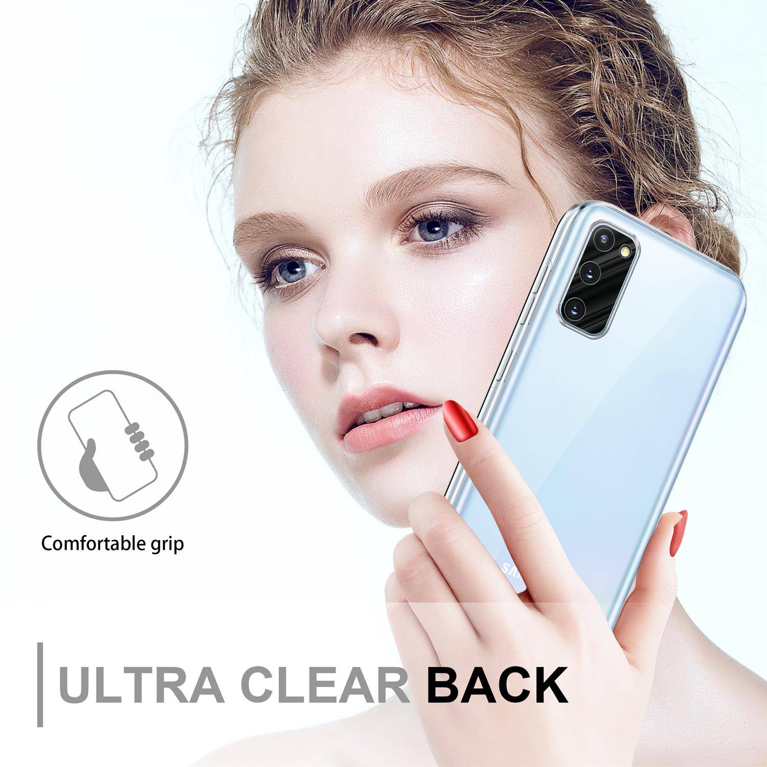 Cadorabo Schutzhülle für Samsung Galaxy S20 FE Hülle in natur 360° Etui Full Body Handyhülle Cover Case