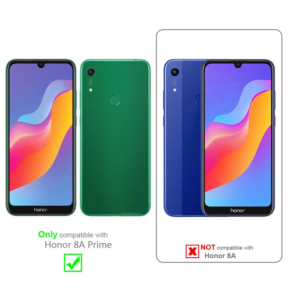 Cadorabo Hülle für Honor 8A Prime Schutz Hülle in natur Schutzhülle TPU Silikon Cover Etui Case