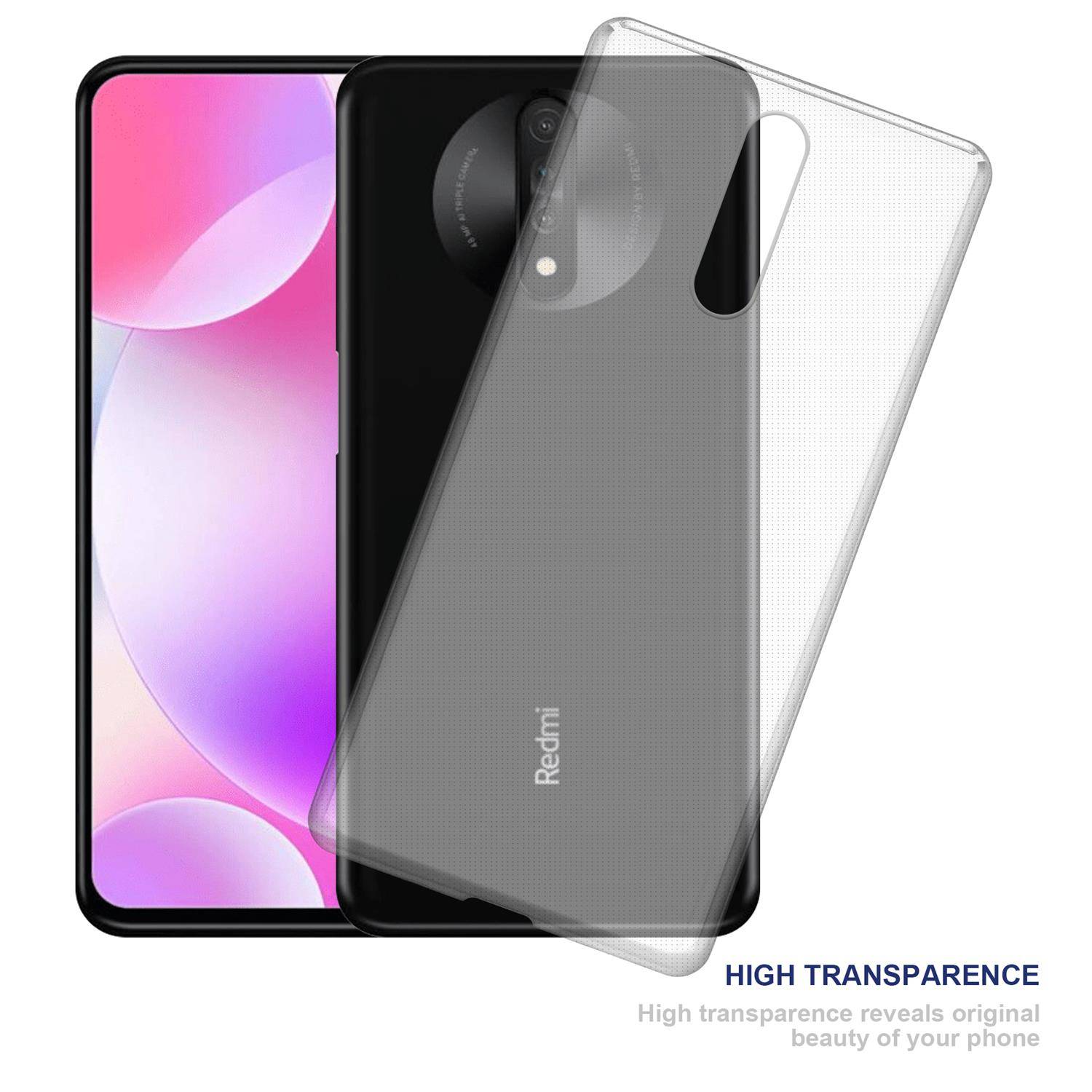 Cadorabo Hülle für Xiaomi Redmi K30i 5G Schutz Hülle in natur Schutzhülle TPU Silikon Cover Etui Case