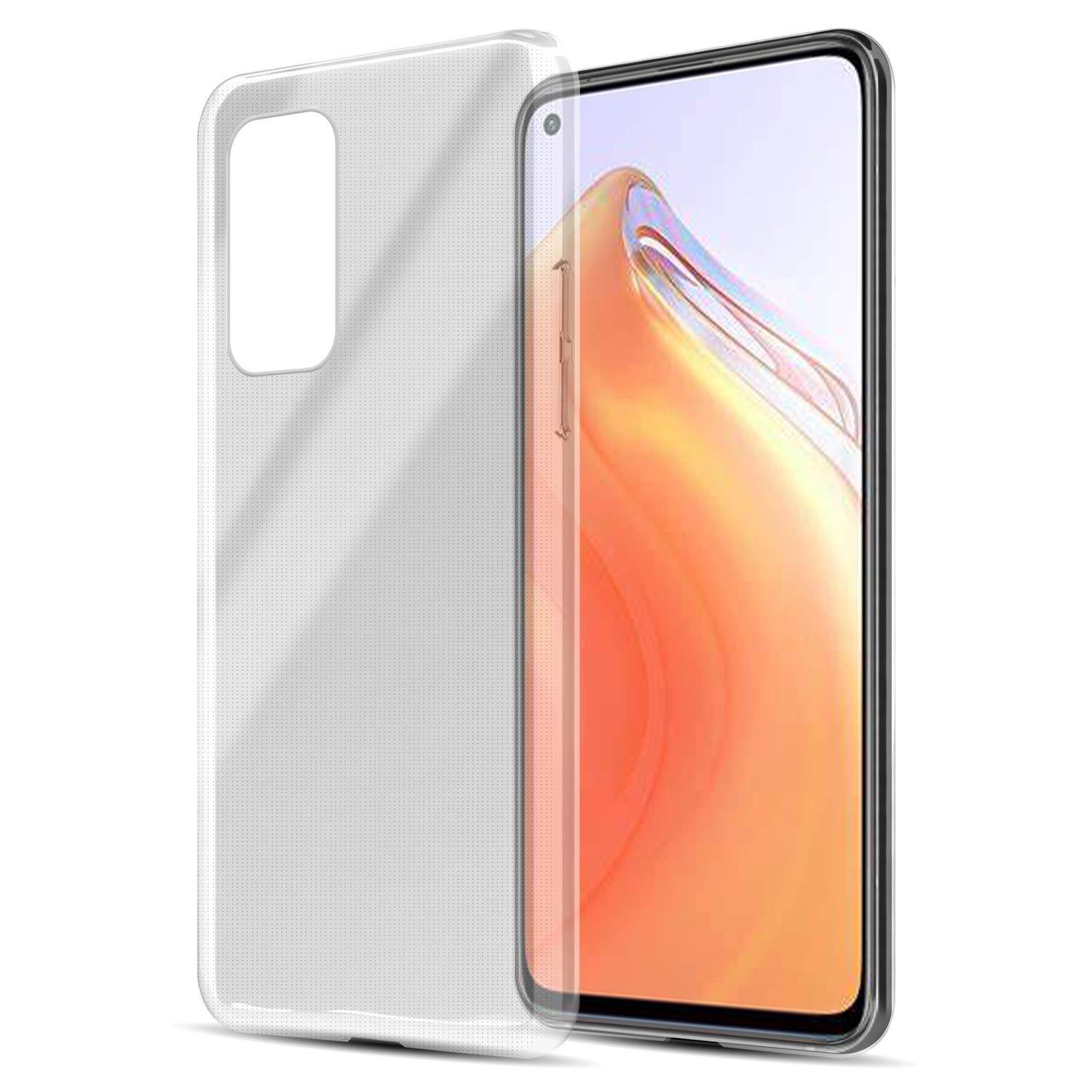 Cadorabo Hülle für Xiaomi Mi 10T / 10T Pro Schutz Hülle in natur Schutzhülle TPU Silikon Cover Etui Case