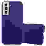 Cadorabo Hülle für Samsung Galaxy S21 5G Schutzhülle in Blau Handyhülle TPU Silikon Etui Case Cover