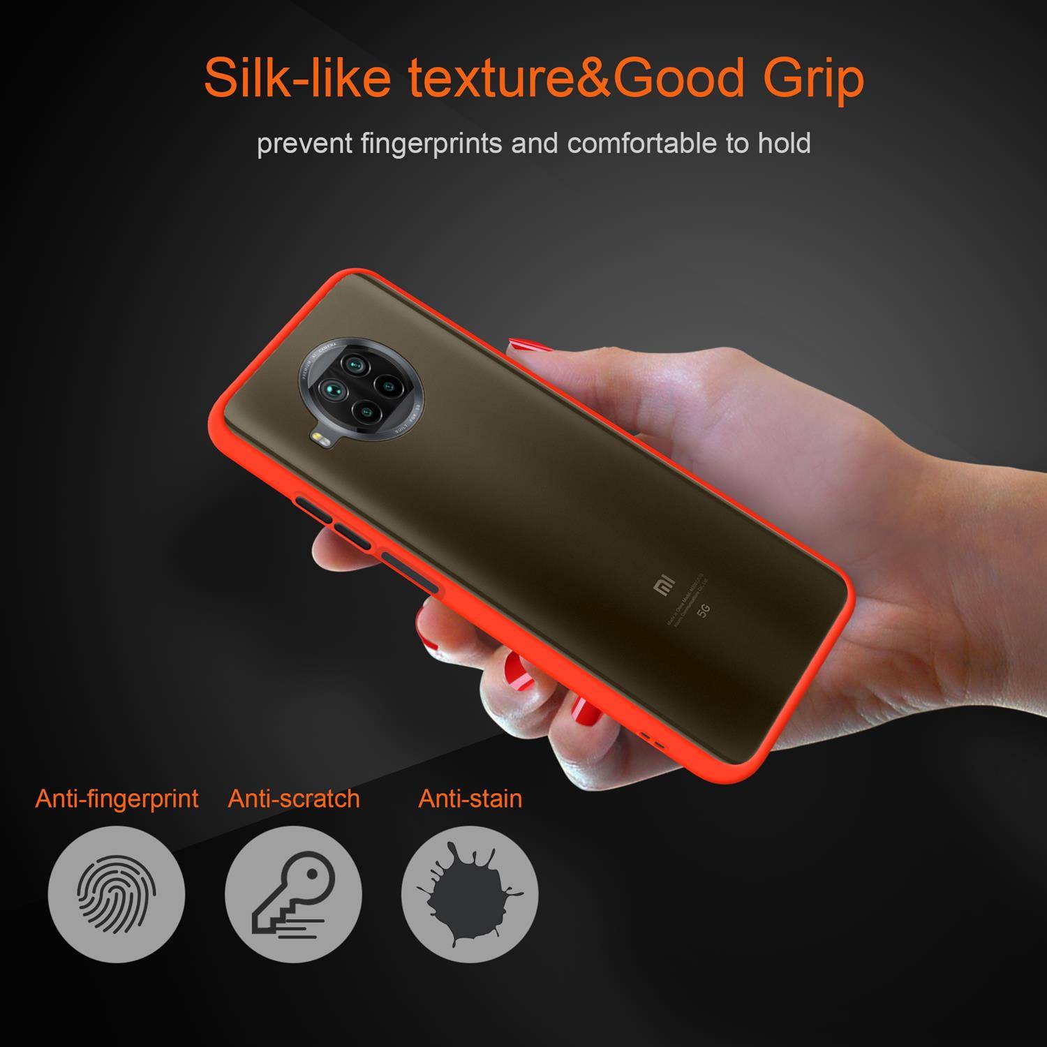 Cadorabo Hülle für Xiaomi Mi 10T LITE Schutz Hülle in Transparent Handyhülle Hybrid Schutzhülle Etui TPU Silikon