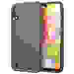 Cadorabo Hülle für Samsung Galaxy A01 in Grau Schutzhülle TPU Case Cover Etui Handyhülle