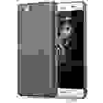 Cadorabo Schutzhülle für Huawei P8 LITE 2015 Hülle in Braun Hard Case Handyhülle Kunstleder Etui