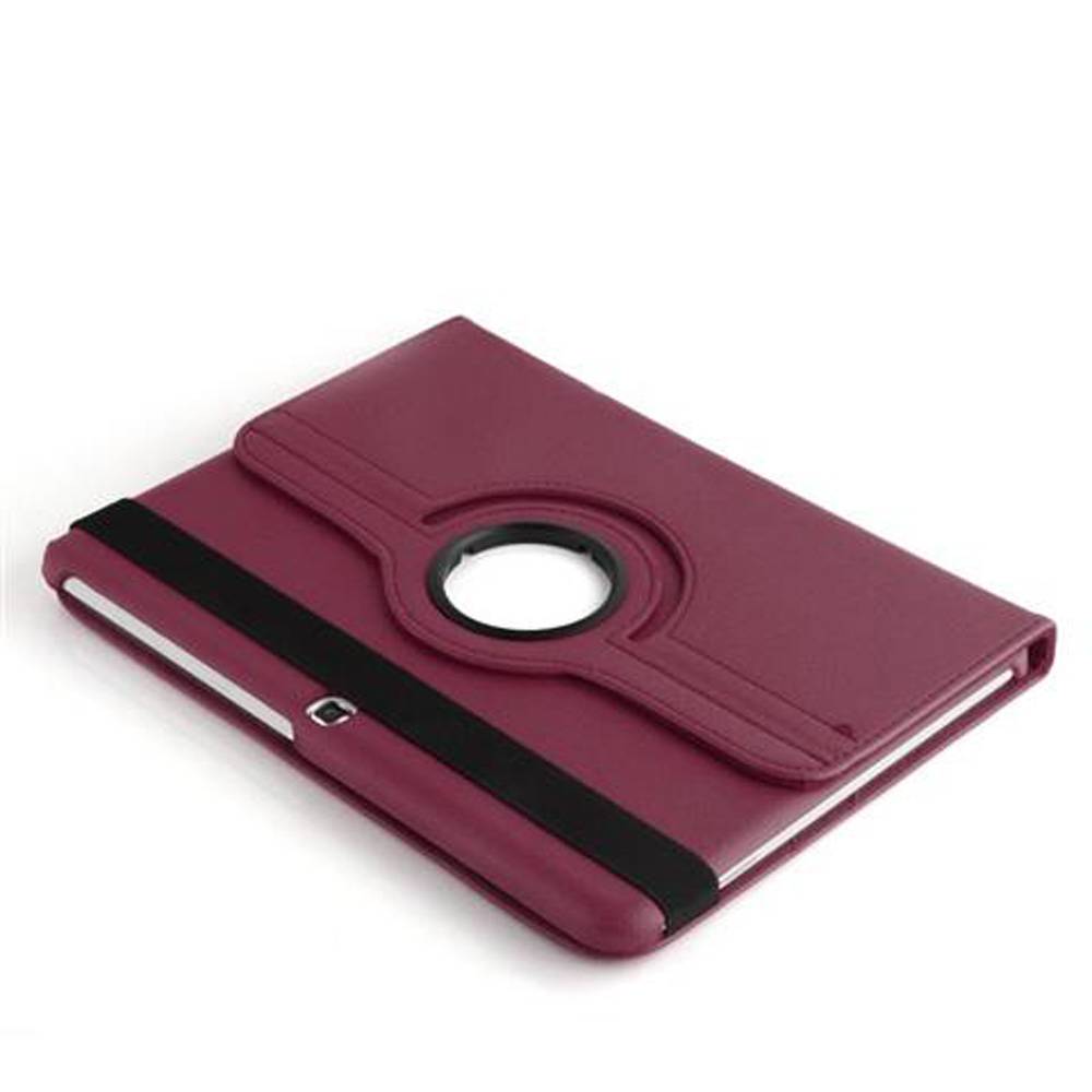 Cadorabo Hülle für Samsung Galaxy Tab 4 10.1 Zoll Tablet Schutz Hülle in Lila Schutzhülle Etui Case Tasche Cover