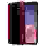 Cadorabo Hülle für Samsung Galaxy S10 PLUS Schutz Hülle in Pink Handyhülle TPU Etui Cover Case Tempered Glas