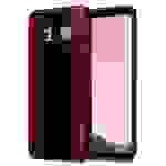 Cadorabo Hülle für Samsung Galaxy S8 PLUS Schutz Hülle in Pink Handyhülle TPU Etui Cover Case Tempered Glas