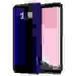 Cadorabo Hülle für Samsung Galaxy S8 PLUS Schutz Hülle in Lila Handyhülle TPU Etui Cover Case Tempered Glas