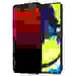 Cadorabo Hülle für Samsung Galaxy A80 / A90 4G Schutz Hülle in Schwarz Handyhülle TPU Etui Cover Case Tempered Glas