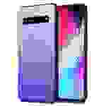 Cadorabo Hülle für Samsung Galaxy S10 5G Schutz Hülle in Schwarz Handyhülle TPU Etui Cover Case Tempered Glas