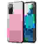 Cadorabo Hülle für Samsung Galaxy S20 FE Schutz Hülle in Schwarz Handyhülle TPU Etui Cover Case Tempered Glas