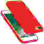 Cadorabo Schutzhülle für Apple iPhone 7 PLUS / 7S PLUS / 8 PLUS Hülle in Rot Handyhülle Case Cover TPU Etui
