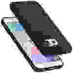 Cadorabo Schutzhülle für Samsung Galaxy S6 EDGE PLUS Hülle in Schwarz Handyhülle Case Cover TPU Etui