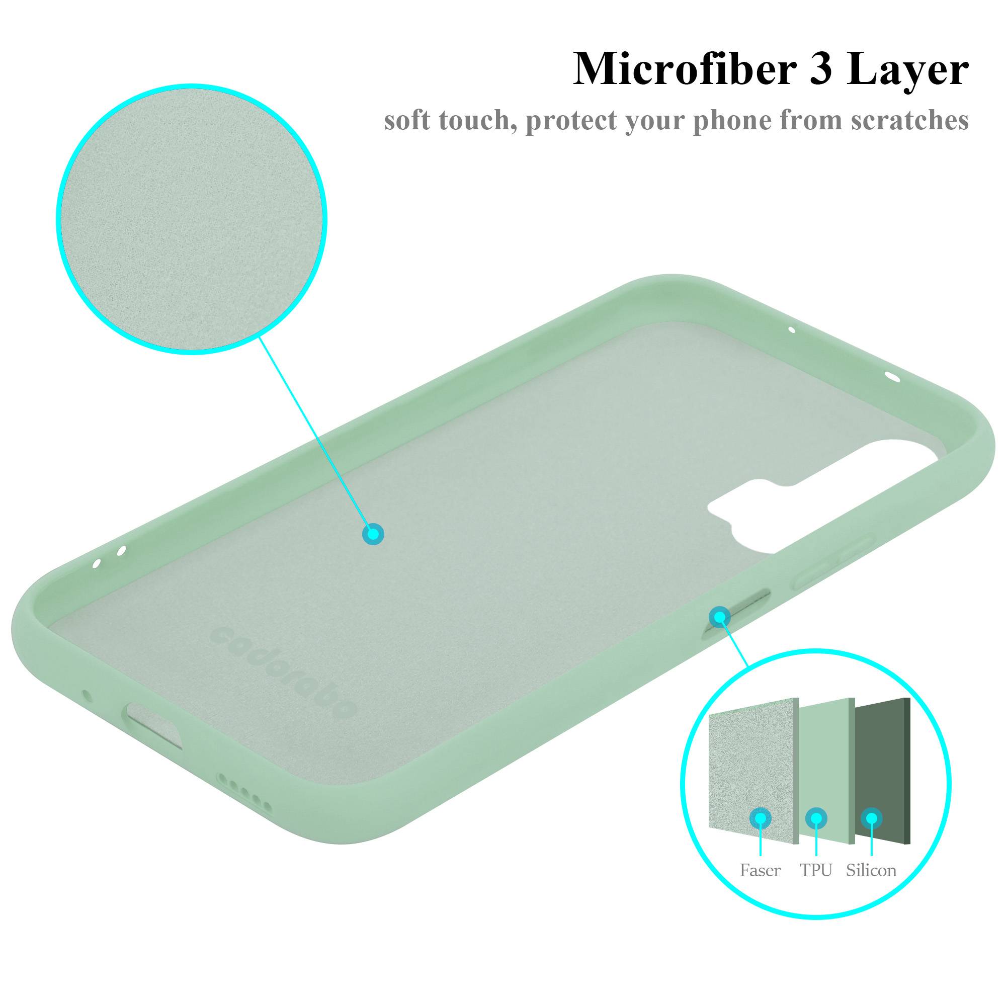 Cadorabo Schutzhülle für Honor 20 PRO Hülle in Grün Handyhülle Case Cover TPU Etui