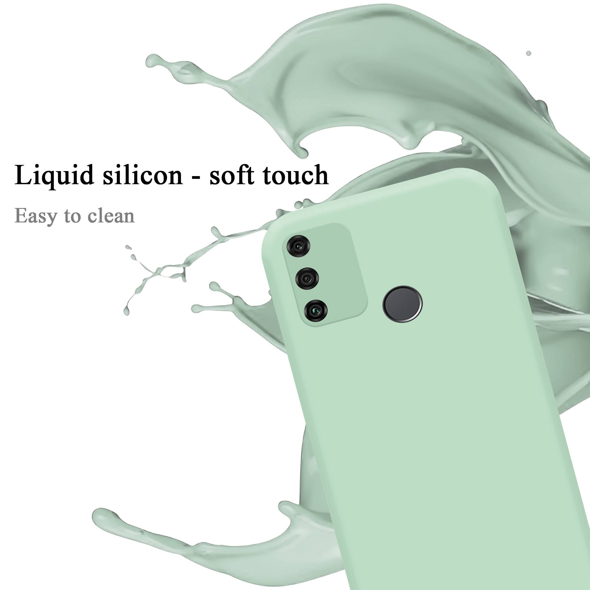 Cadorabo Schutzhülle für Honor 9A Hülle in Grün Handyhülle Case Cover TPU Etui