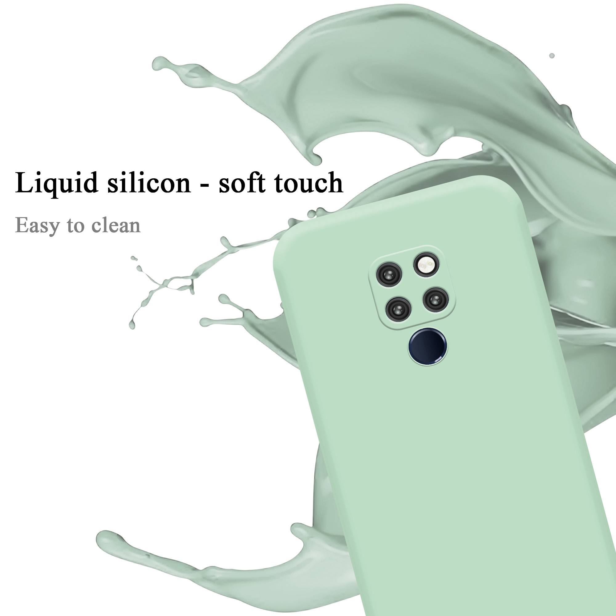 Cadorabo Schutzhülle für Huawei MATE 20 Hülle in Grün Handyhülle Case Cover TPU Etui