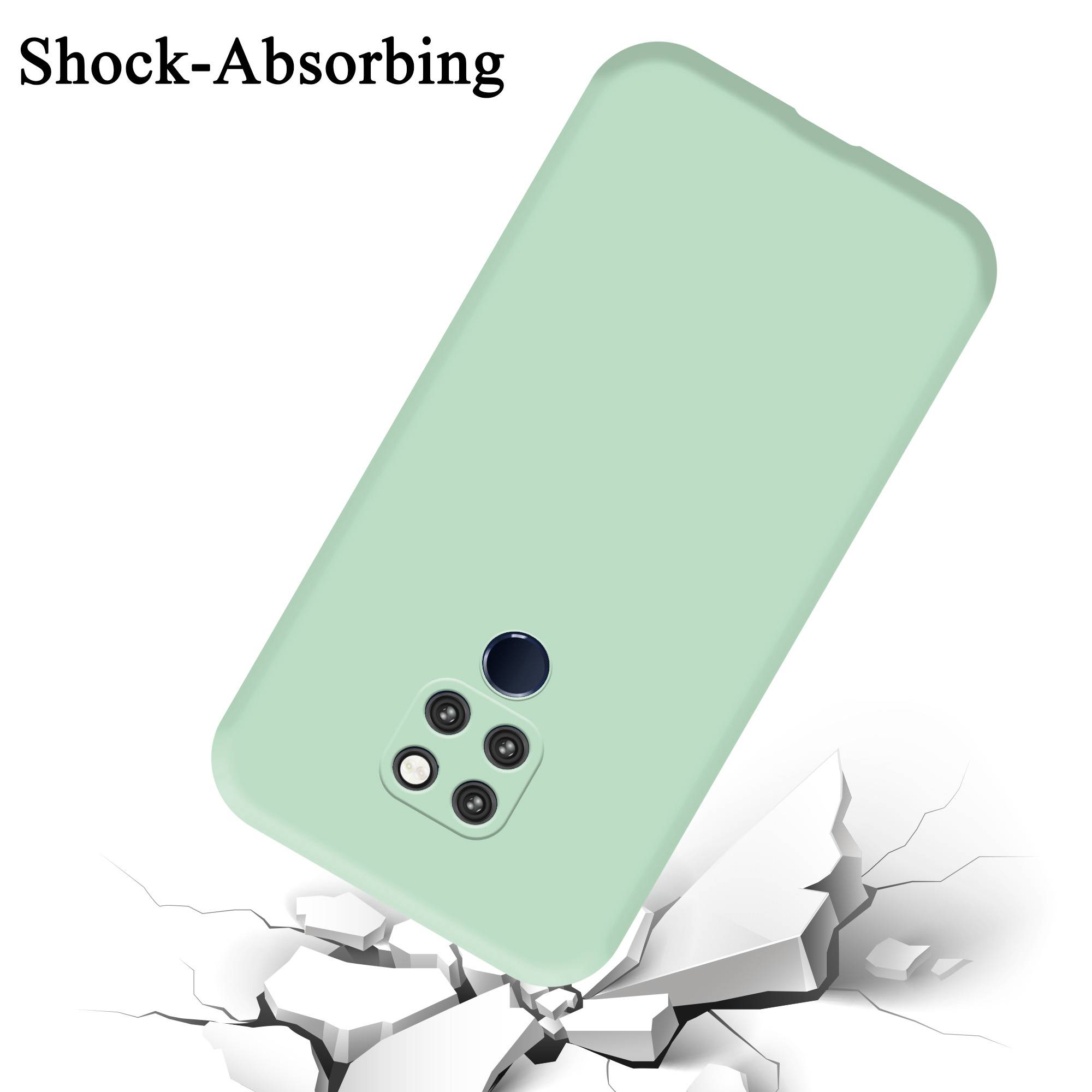 Cadorabo Schutzhülle für Huawei MATE 20 Hülle in Grün Handyhülle Case Cover TPU Etui