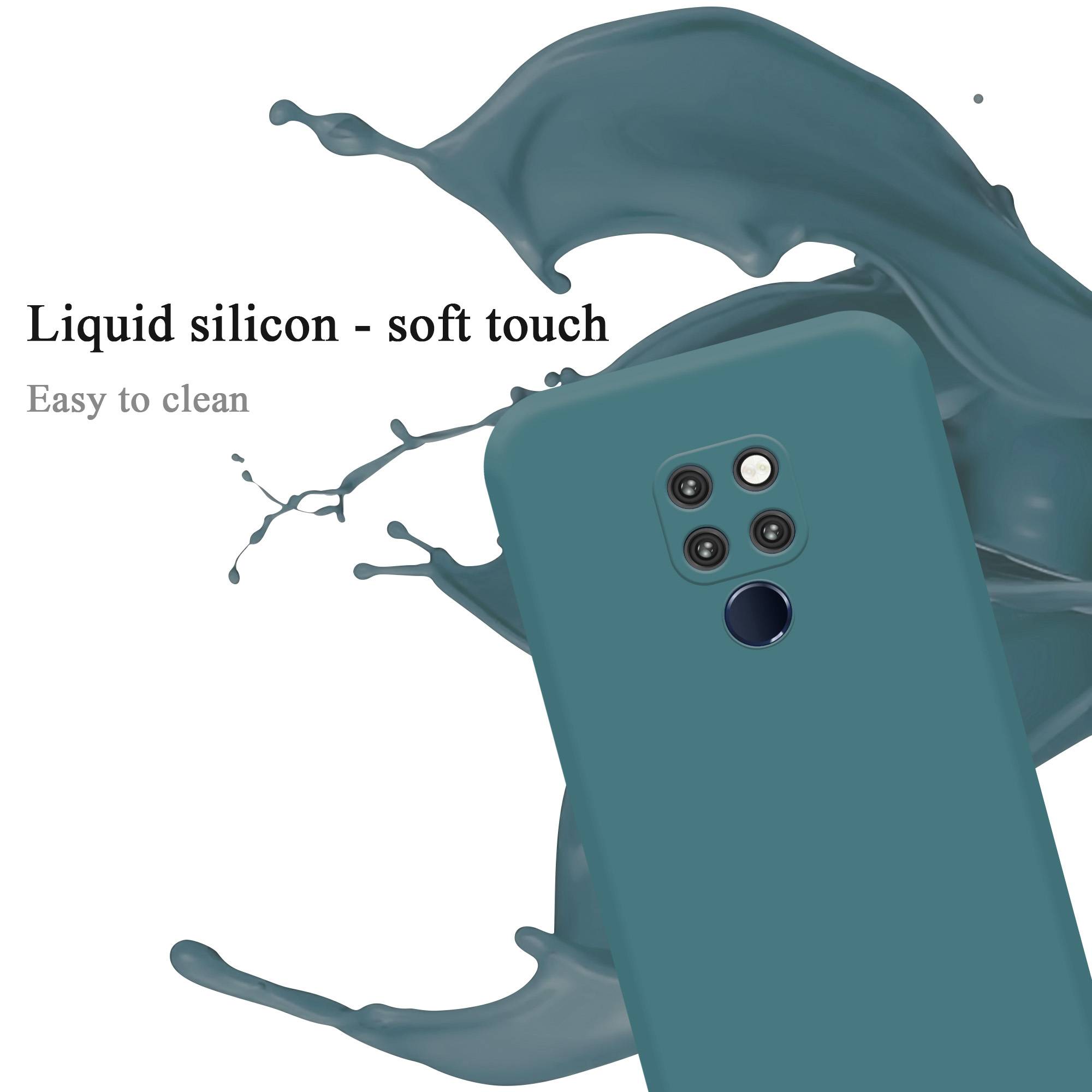 Cadorabo Schutzhülle für Huawei MATE 20 LITE Hülle in Grün Handyhülle Case Cover TPU Etui