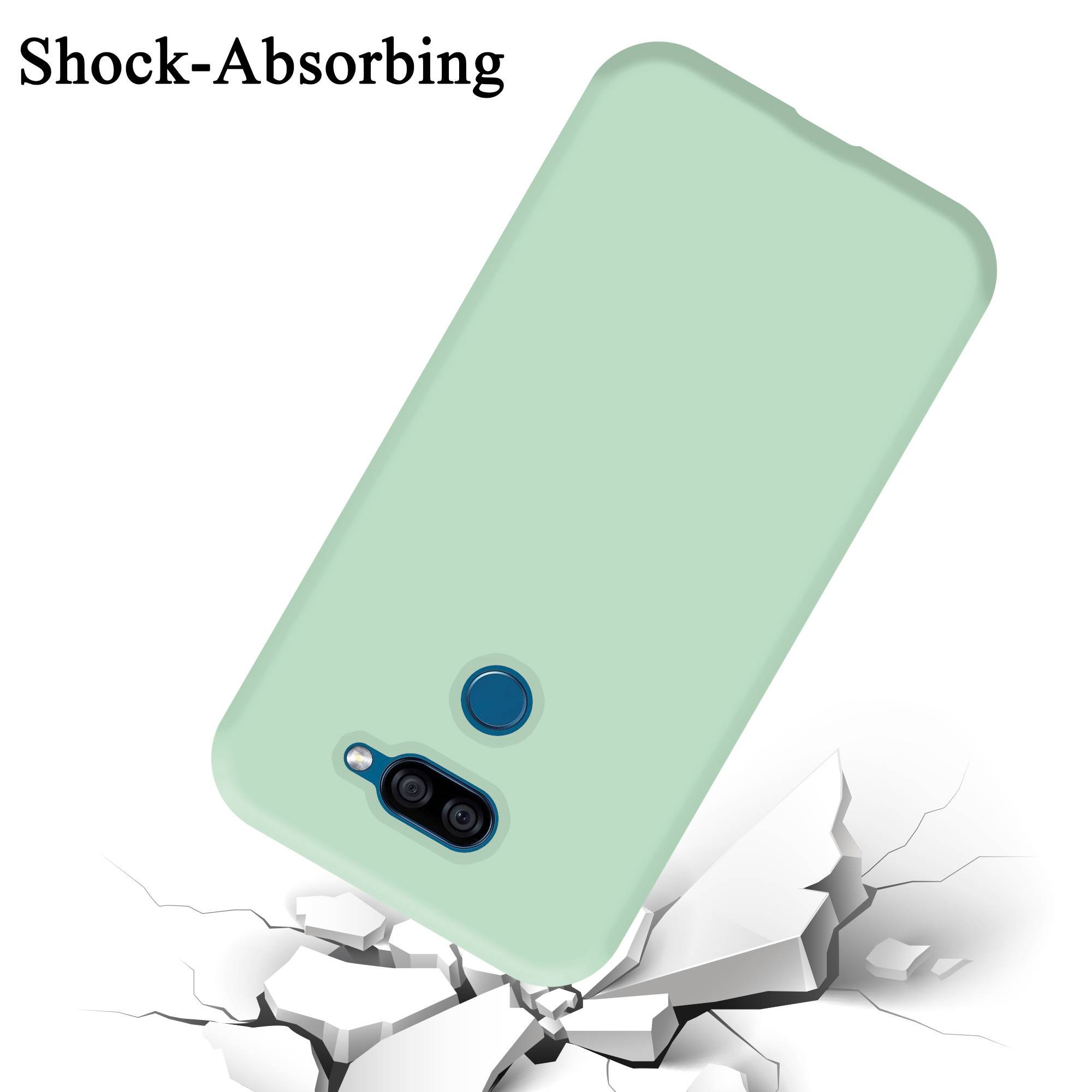 Cadorabo Schutzhülle für LG K40S Hülle in Grün Handyhülle Case Cover TPU Etui