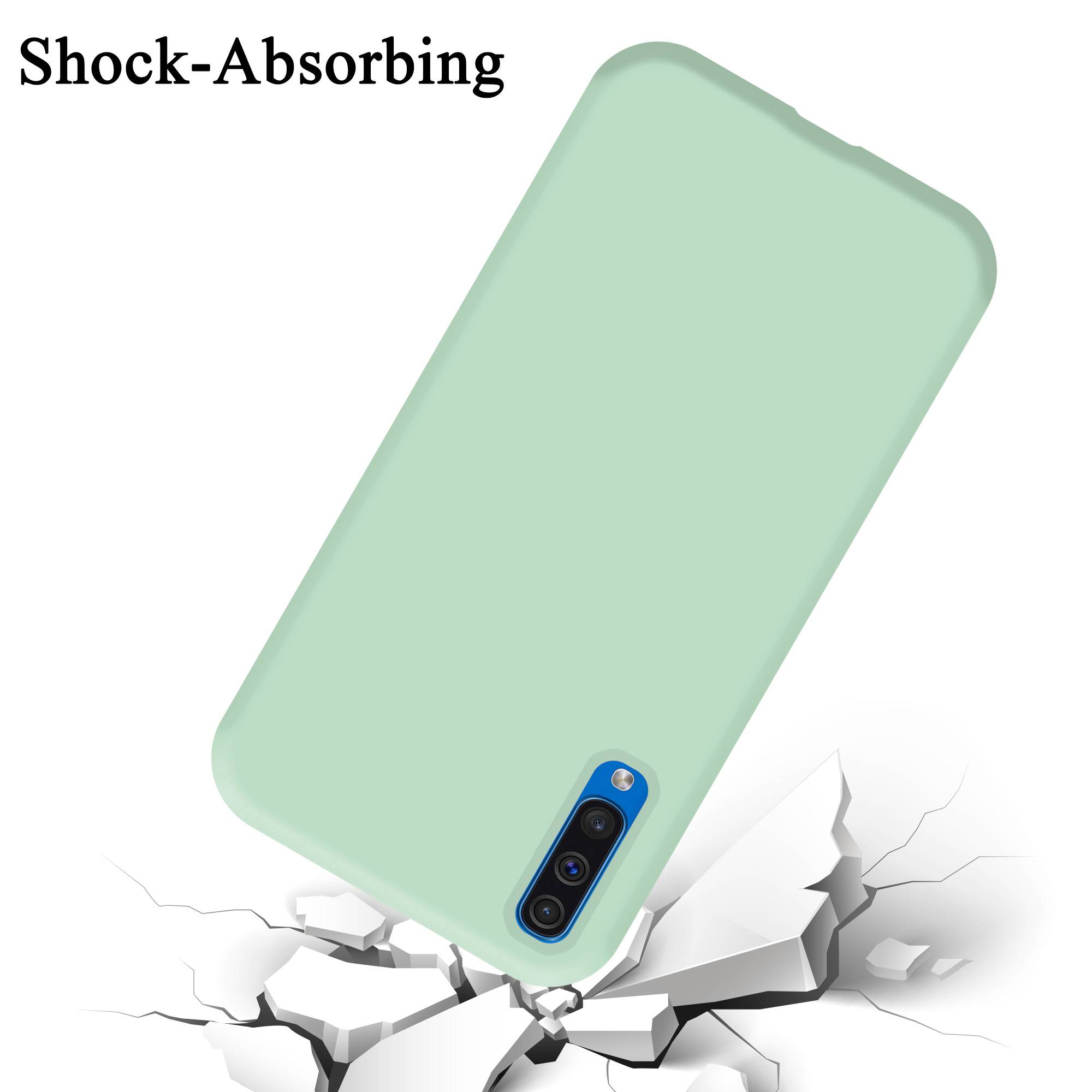 Cadorabo Schutzhülle für Samsung Galaxy A50 4G / A50s / A30s Hülle in Grün Handyhülle Case Cover TPU Etui