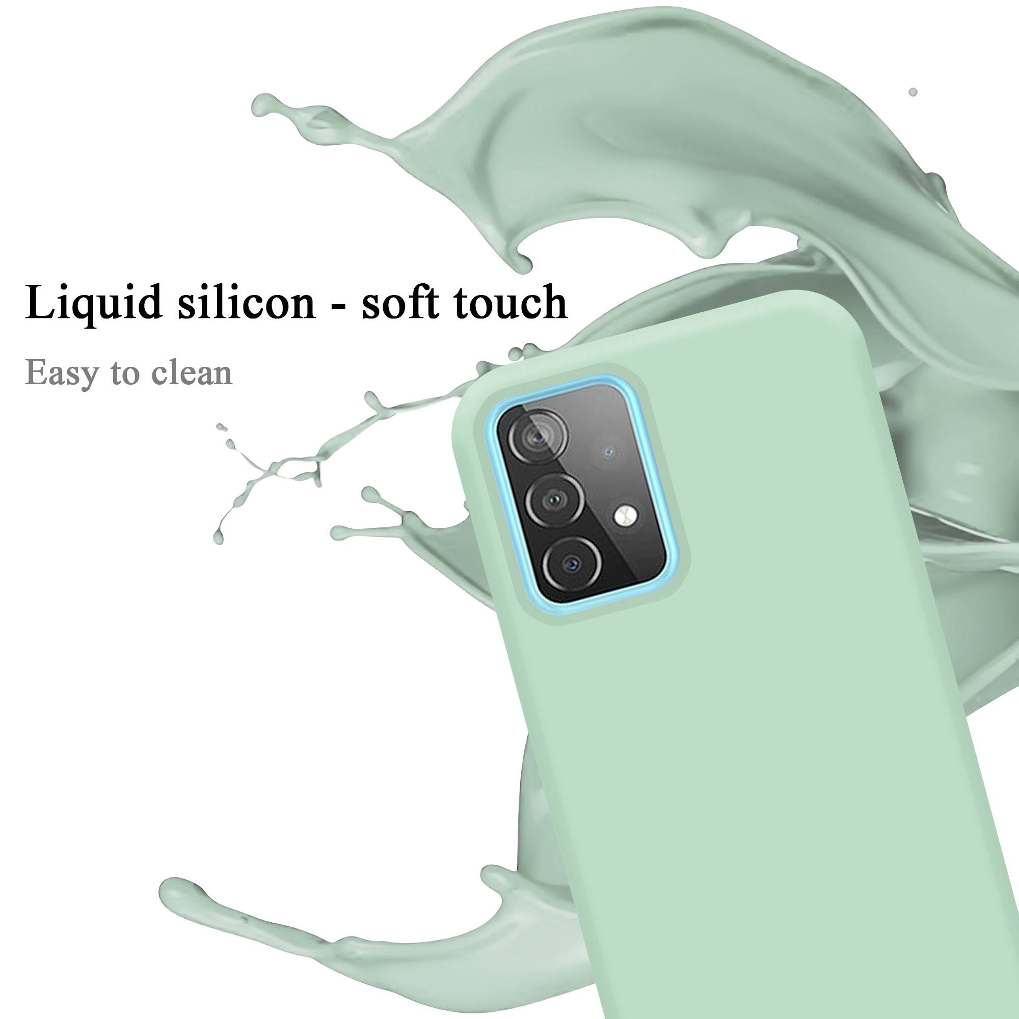 Cadorabo Schutzhülle für Samsung Galaxy A52 (4G / 5G) / A52s Hülle in Grün Handyhülle Case Cover TPU Etui