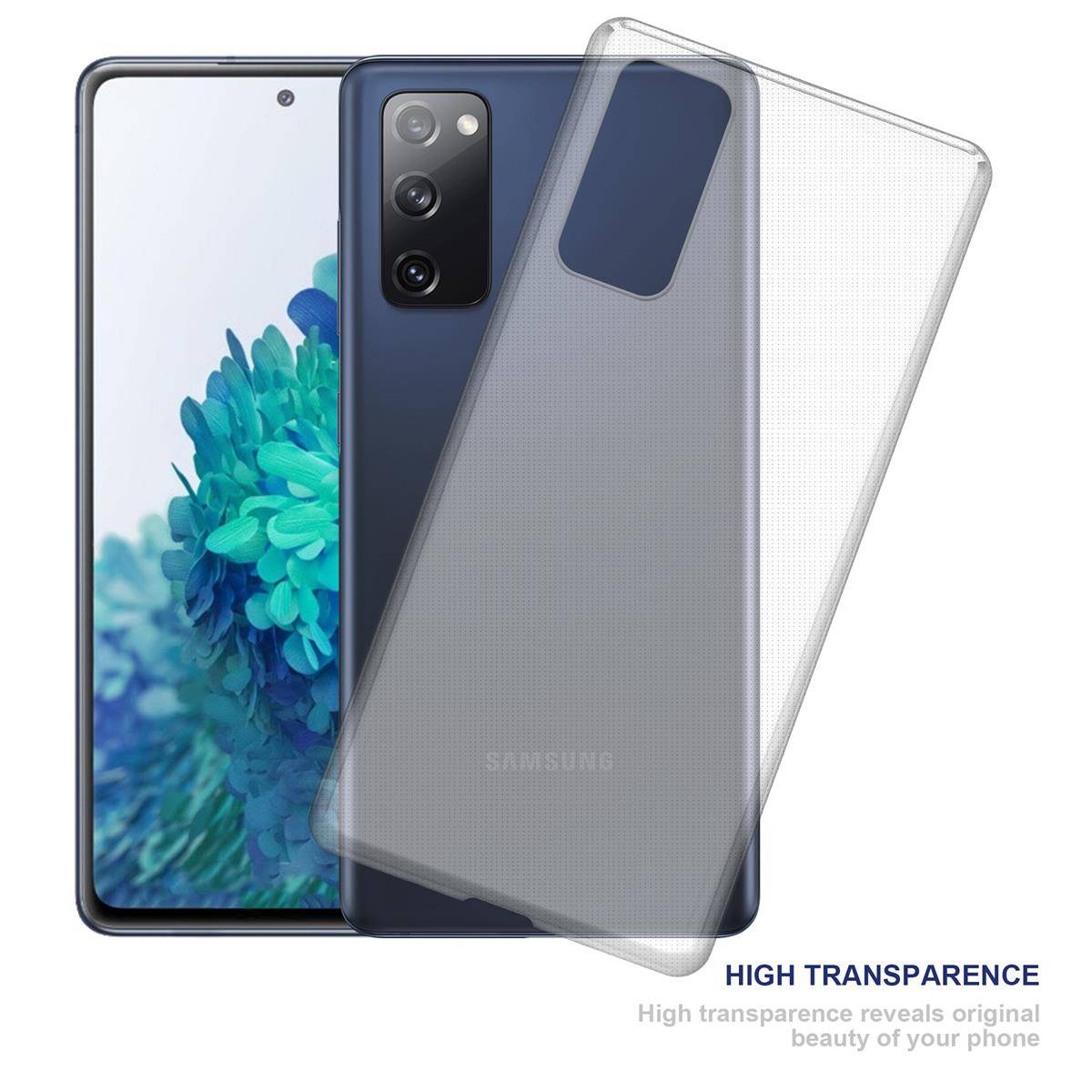 Cadorabo Hülle für Samsung Galaxy S20 FE Schutz Hülle in natur Schutzhülle TPU Silikon Cover Etui Case