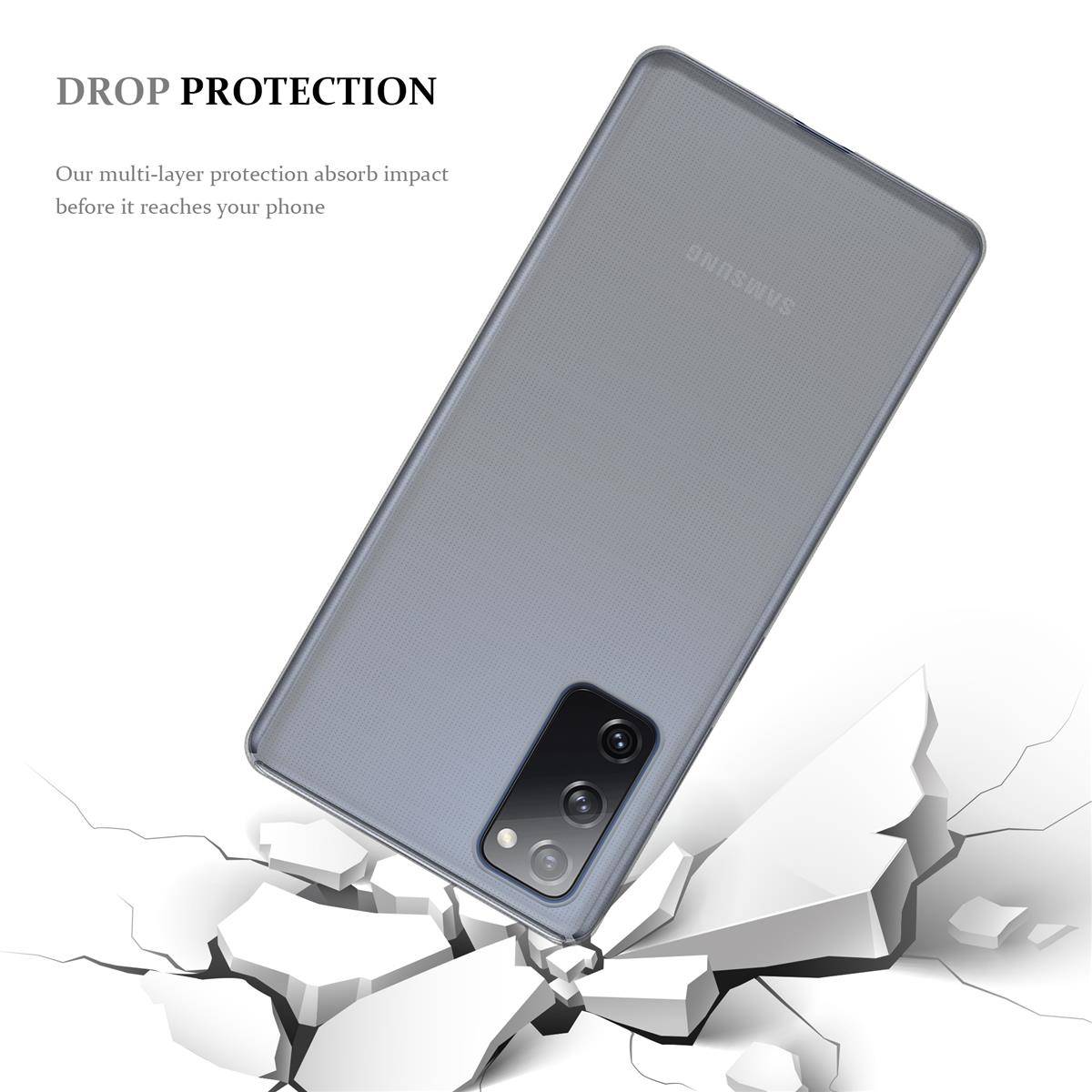 Cadorabo Hülle für Samsung Galaxy S20 FE Schutz Hülle in natur Schutzhülle TPU Silikon Cover Etui Case