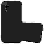 Cadorabo Hülle für Samsung Galaxy A42 4G Schutzhülle in Schwarz Handyhülle TPU Silikon Etui Case Cover