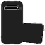 Cadorabo Hülle für Samsung Galaxy S10 5G Schutzhülle in Schwarz Handyhülle TPU Silikon Etui Case Cover