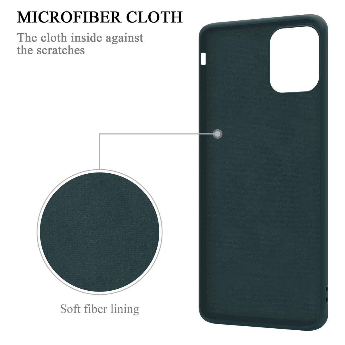 Cadorabo Hülle für Apple iPhone 11 Schutz Hülle in Grün Handyhülle TPU Etui Case Cover